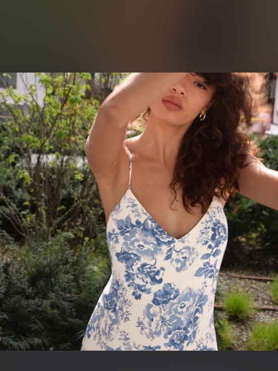 Reformation Chianti Floral print slip dress - Picture 4 of 7